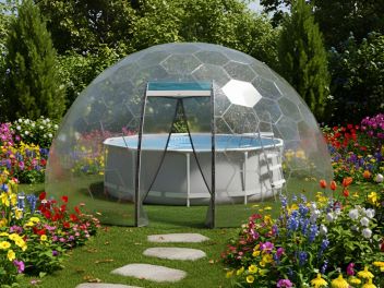 Купол для бассейна