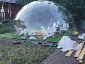 Купол для бассейна