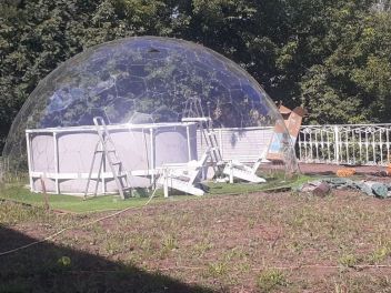 Купол для бассейна