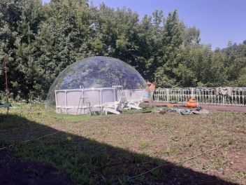 Купол для бассейна