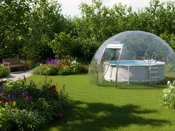 Купол для бассейна