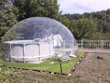 Купол для бассейна