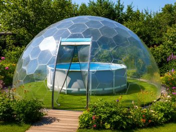 Купол для бассейна