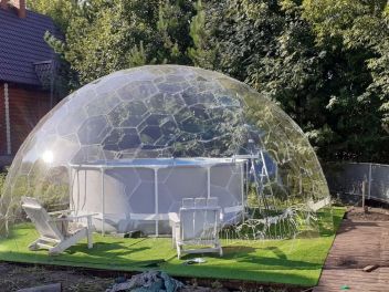 Купол для бассейна